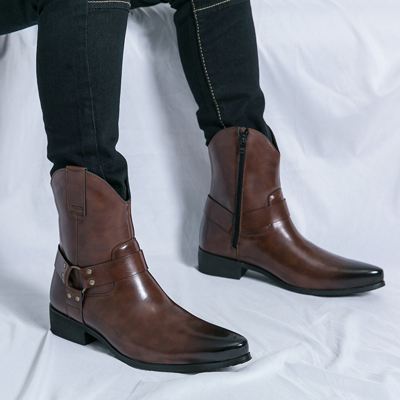 Men Shoes Brand - Men's Loafers Luxury Brand Leather Dress