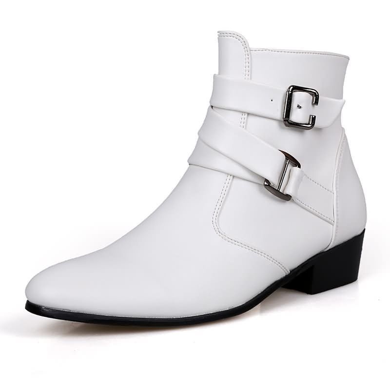 Chelsea Boots Suede - Luxury Men Boots Leather Chelsea Boots