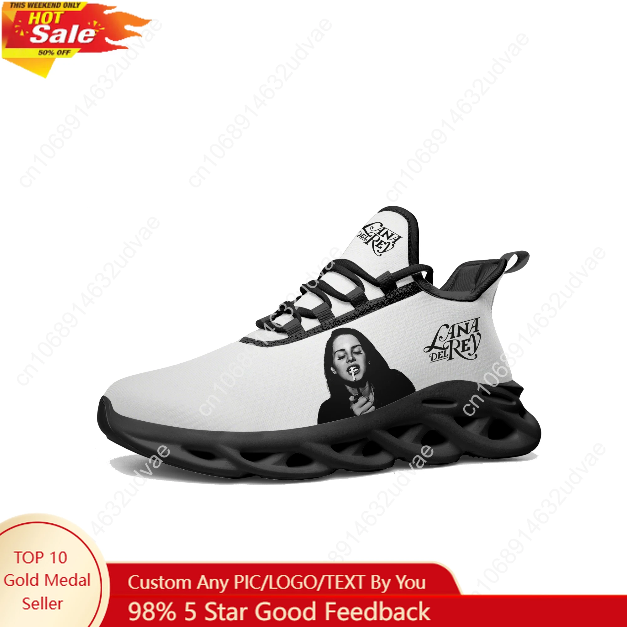 Men Shoes Sneakers - Lana Del Rey Singer Sports Sneakers