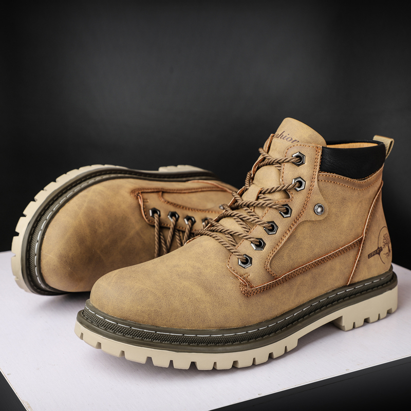 Men's High-Top British Style M - đánh giá và giá Men'S Shoes For Work