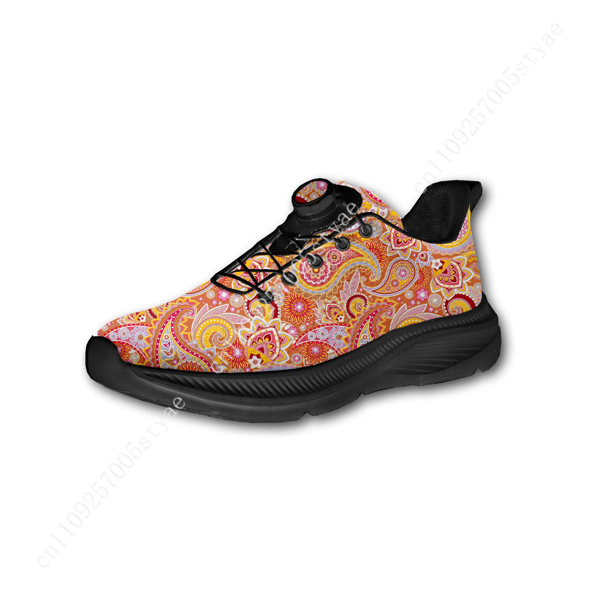 Bohemian Mandala Floral Print  - đánh giá và giá Men Shoes Sneakers