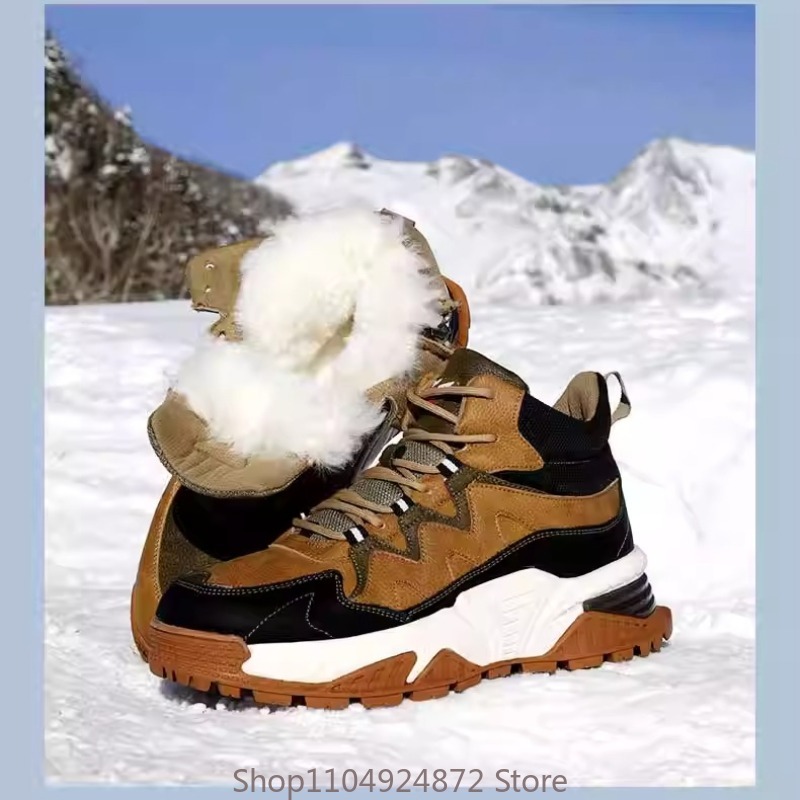 Winter Warm Wool Cotton Shoes  - đánh giá và giá Men'S Shoes Hugo Boss
