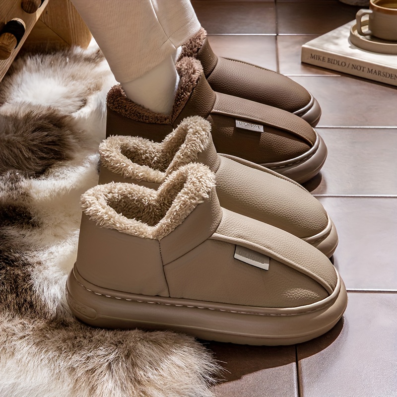 Men Winter Warm Slippers Plush - đánh giá và giá Men Shoes On Cloud