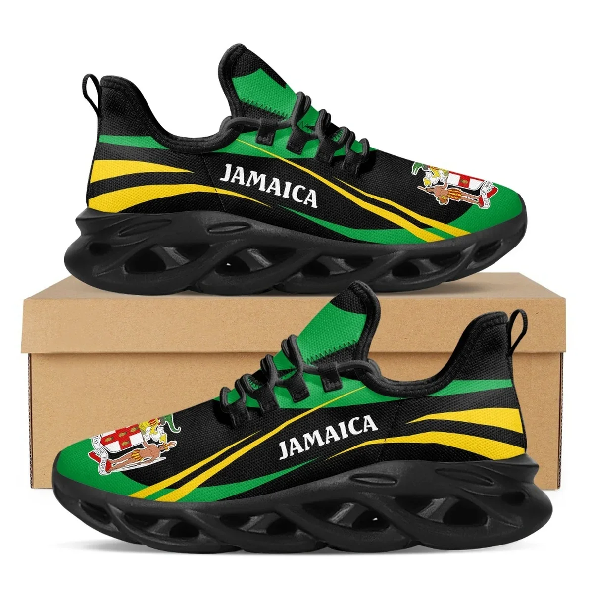 Jamaica Flag Print Shoes Men S - đánh giá và giá Men Shoes Trainers