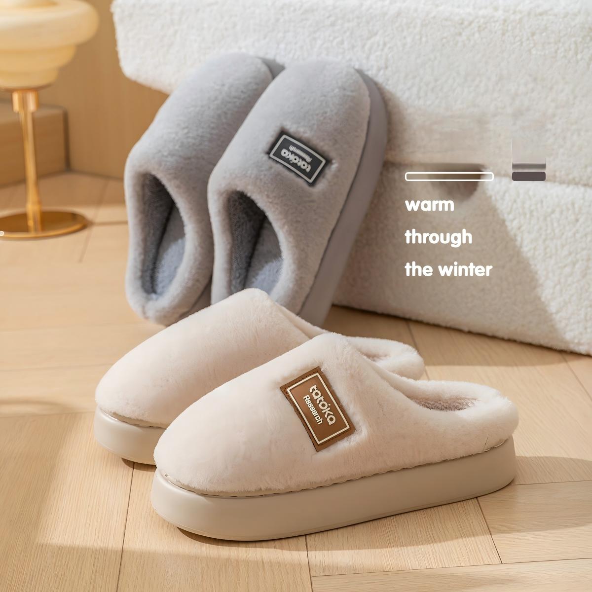 Men's High-End Plush Slippers  - đánh giá và giá Men Shoes On Cloud