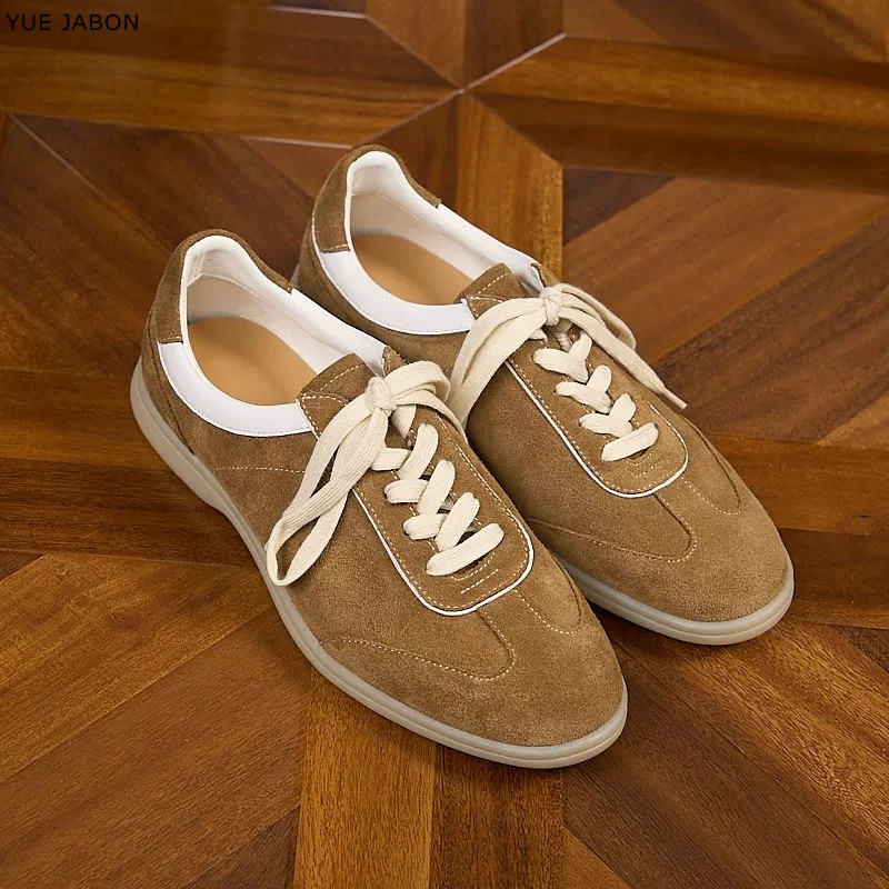 Brown Retro Genuine Leather me - đánh giá và giá Men Shoes Trainers