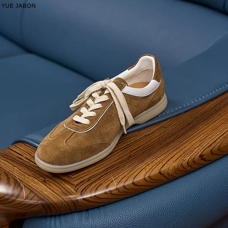 Brown Retro Genuine Leather me - đánh giá và giá Men Shoes Trainers