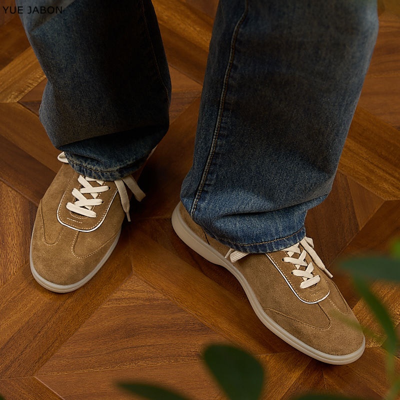 Brown Retro Genuine Leather me - đánh giá và giá Men Shoes Trainers