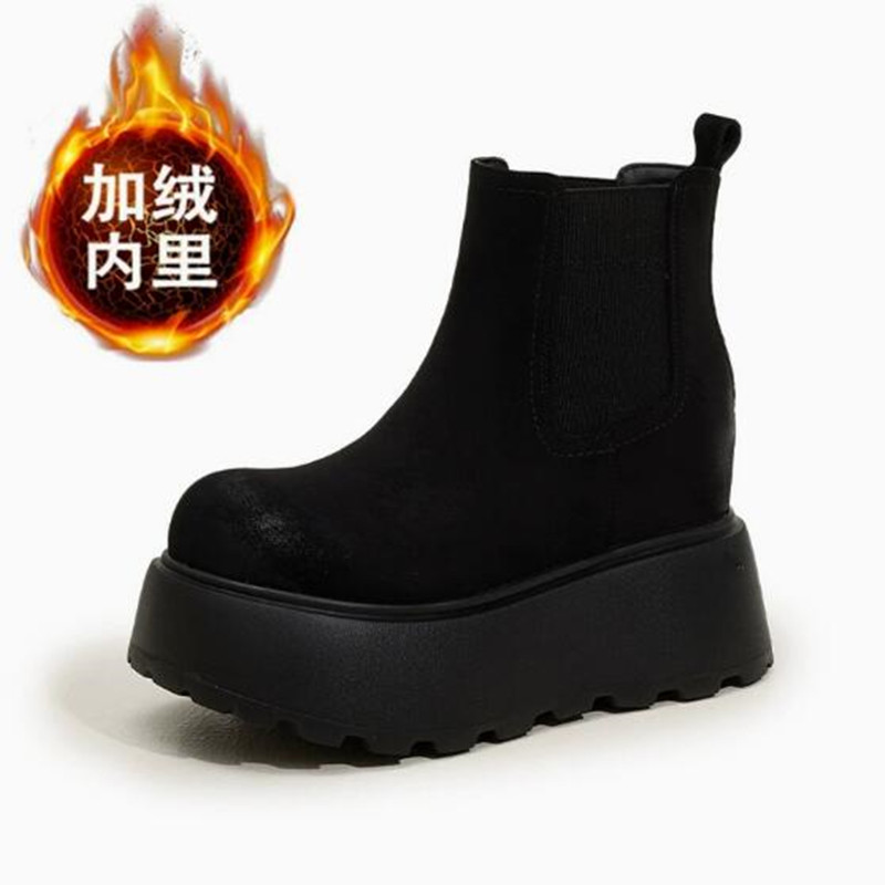 Luxury Suede Cow Genuine Leath - đánh giá và giá Chelsea Boots Suede