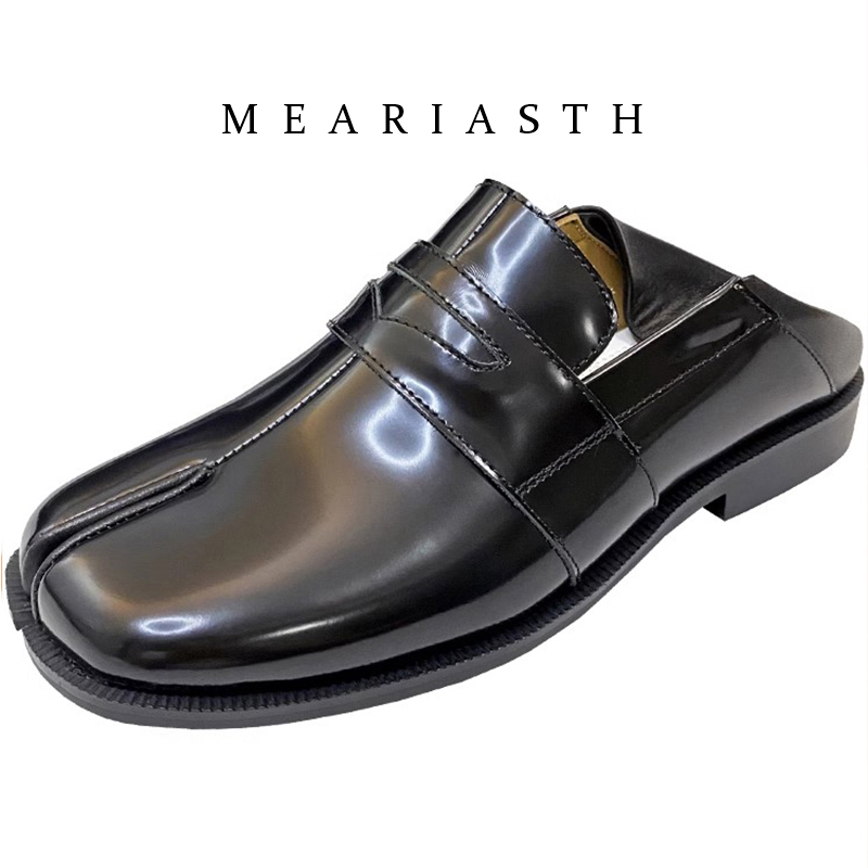black Tabi Shoes Split Toe Pat - đánh giá và giá Men'S Shoes Hugo Boss