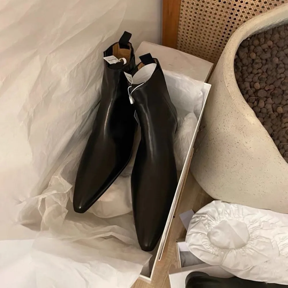 Luxury Women's Short Boots Aut - đánh giá và giá Chelsea Boots Suede