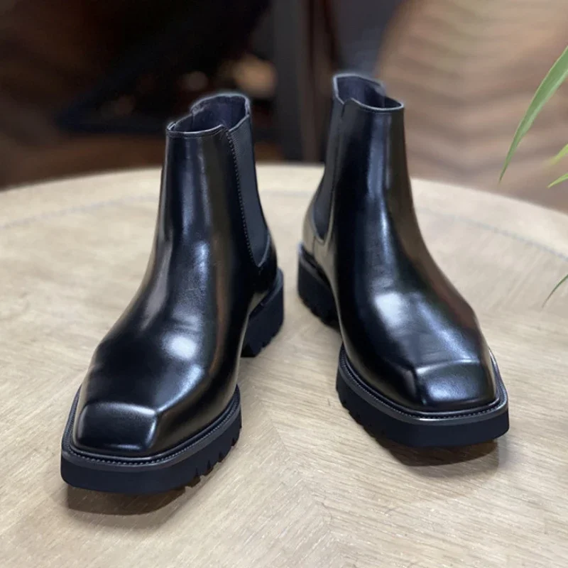 Elegant Mens Genuine Leather B - đánh giá và giá Men Shoes Elegant