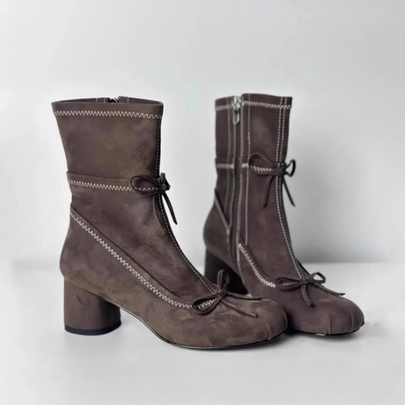 2026 Winter Fashion New Pumps  - đánh giá và giá Chelsea Boots Suede
