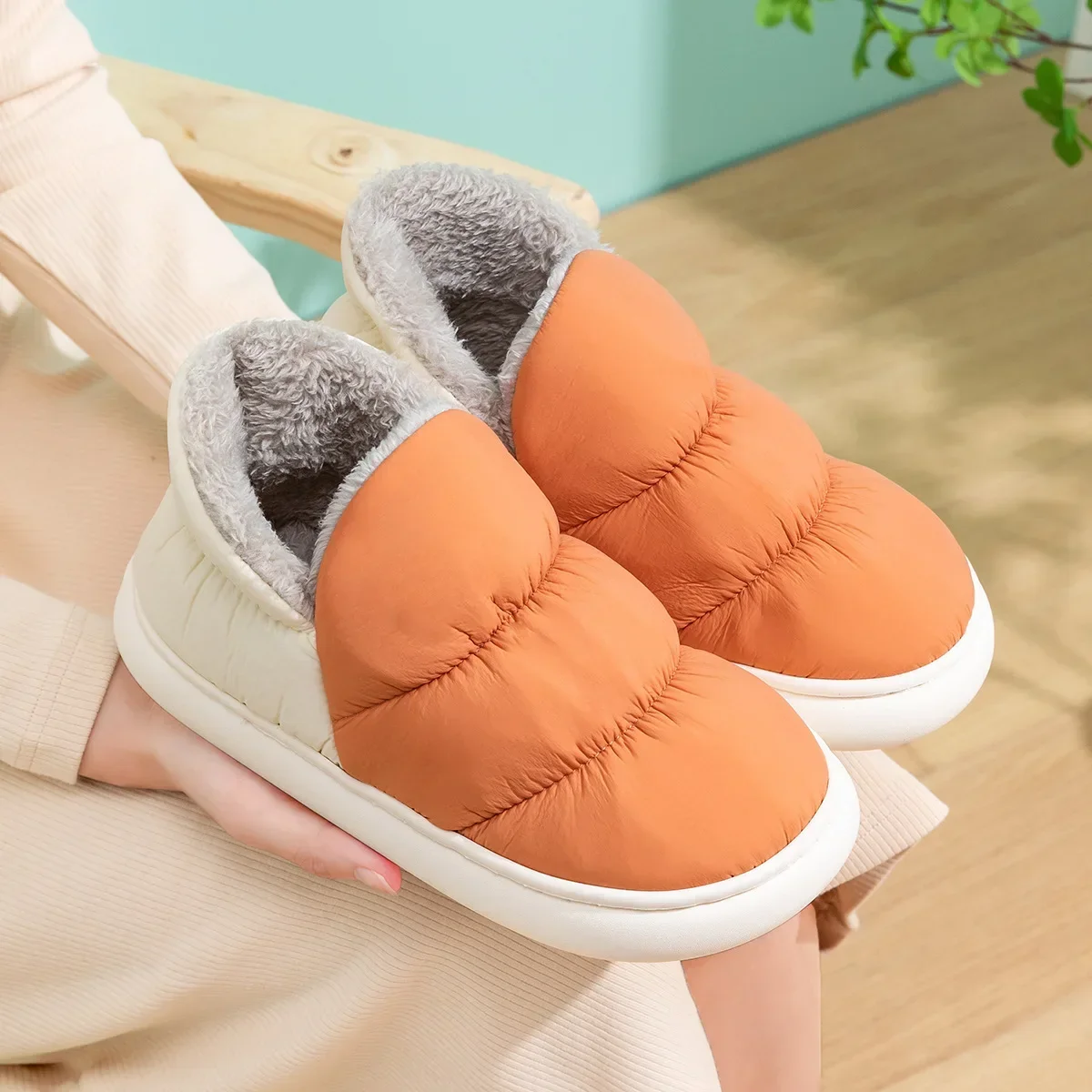 Women Men Slippers Winter Down - đánh giá và giá Men Shoes Winter