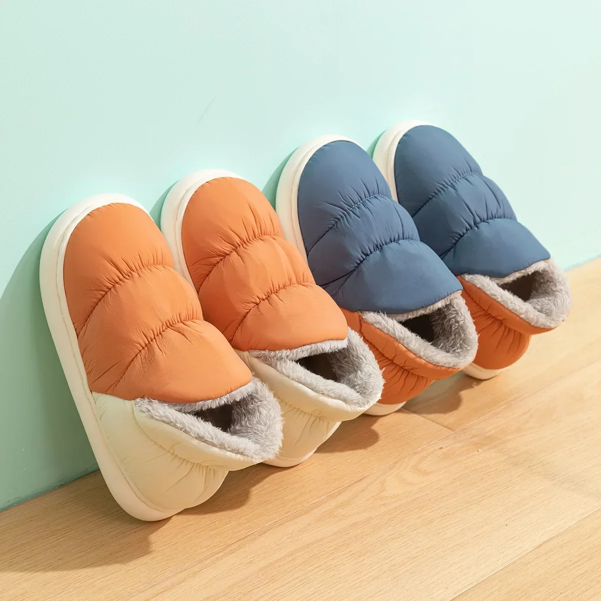 Women Men Slippers Winter Down - đánh giá và giá Men Shoes Winter