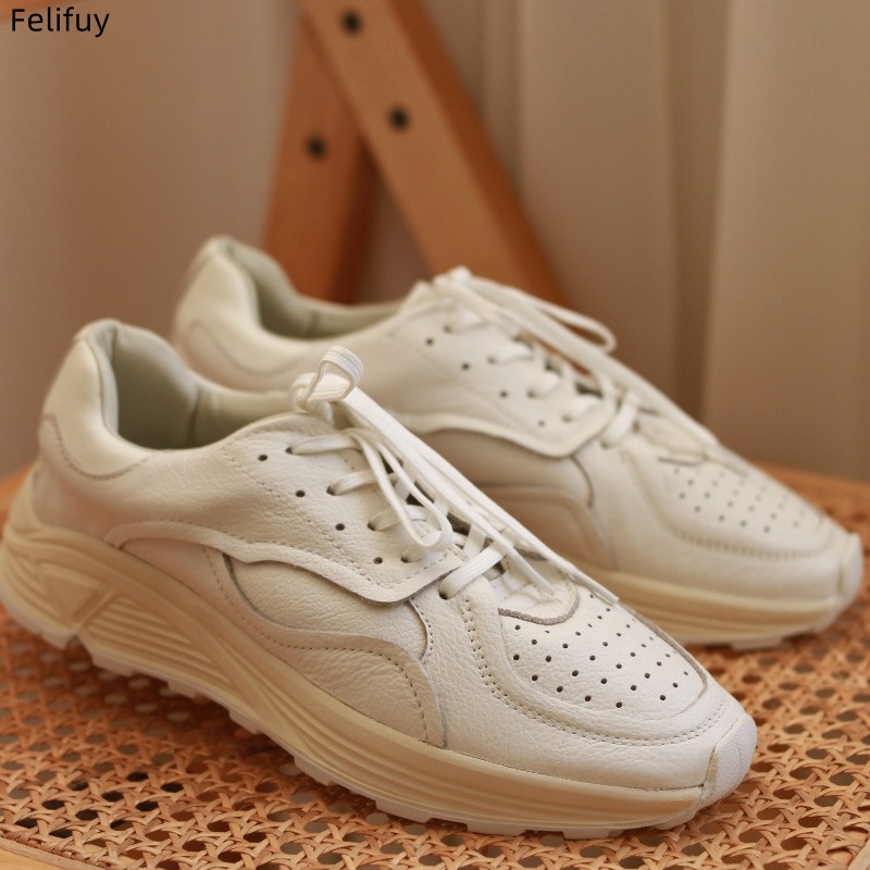 Round-toe Lace-up Casual White - đánh giá và giá Men'S Shoes Hugo Boss