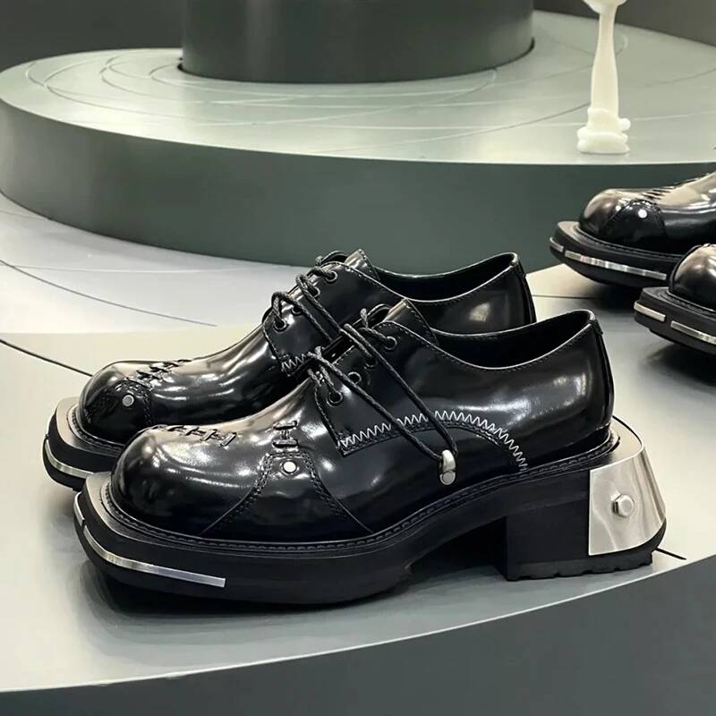 Retro Women Men Metal Genuine  - đánh giá và giá Men Shoes Trainers