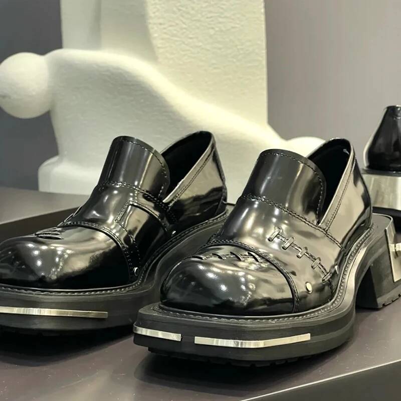 Retro Women Men Metal Genuine  - đánh giá và giá Men Shoes Trainers