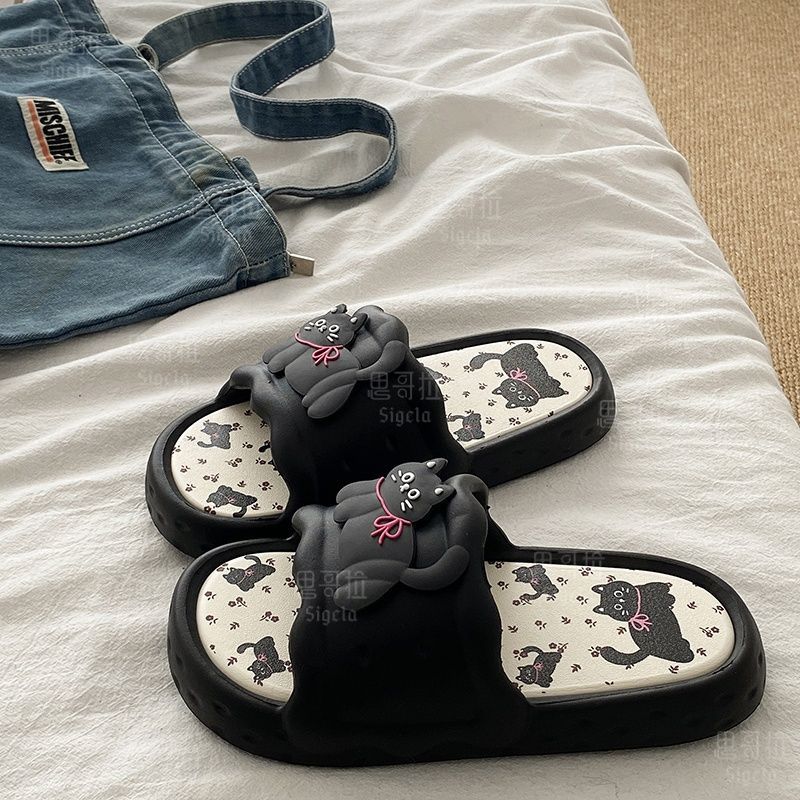 Printting Cute Bear Women Slip - đánh giá và giá Men Shoes Size To Women