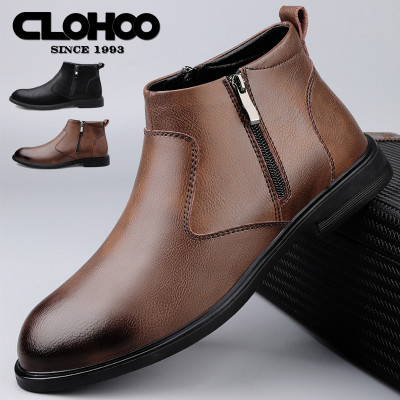 CLOHOO Handmade Men's Boots Bu - đánh giá và giá Men'S Shoes Hugo Boss