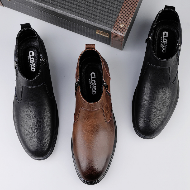 CLOHOO Handmade Men's Boots Bu - đánh giá và giá Men'S Shoes Hugo Boss