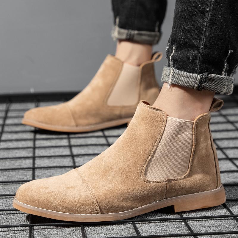 Men Chelsea Boots Suede Leathe - đánh giá và giá Chelsea Boots Suede