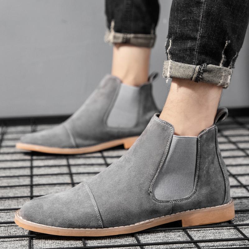 Men Chelsea Boots Suede Leathe - đánh giá và giá Chelsea Boots Suede