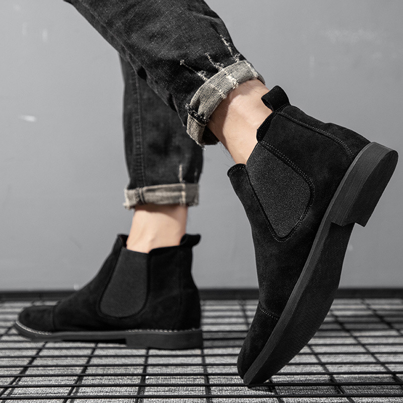 Men Chelsea Boots Suede Leathe - đánh giá và giá Chelsea Boots Suede